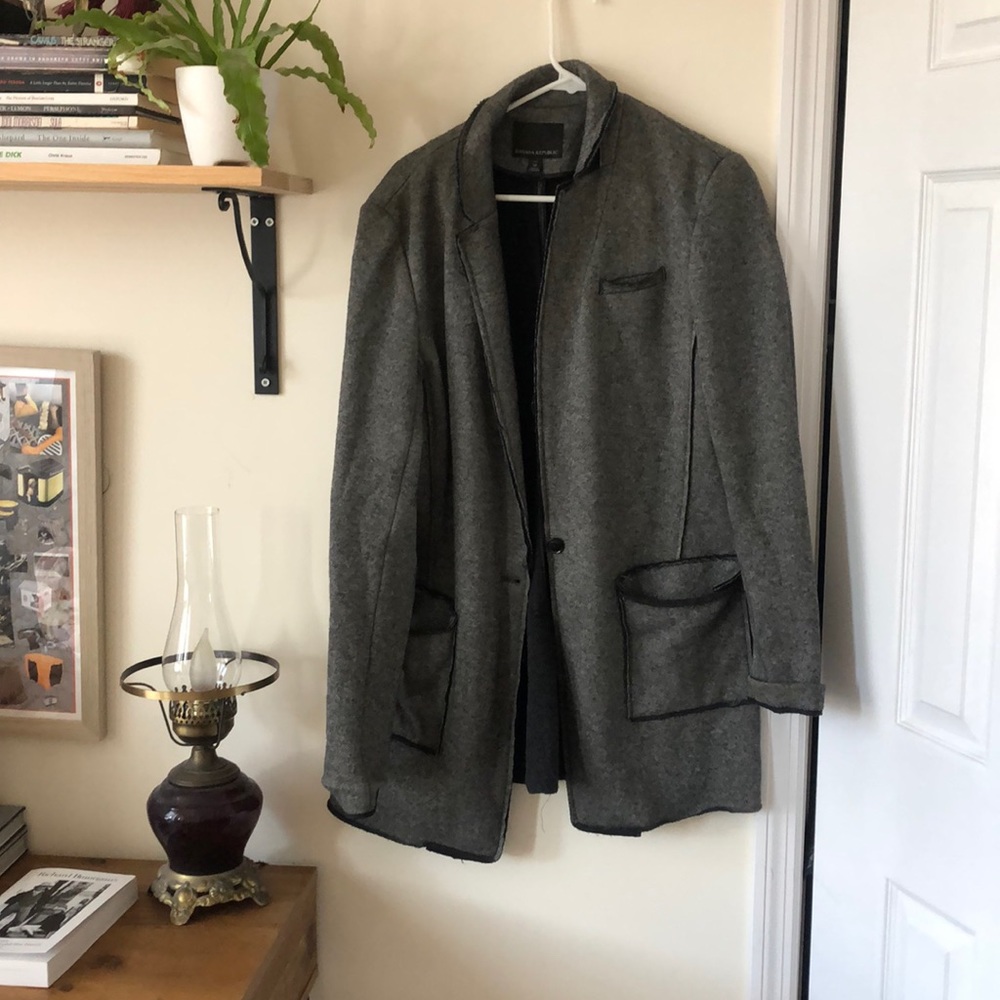 Banana Republic grey coat